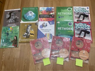 Libros de texto 1 ESO IES Virgen de la Calle PALEN