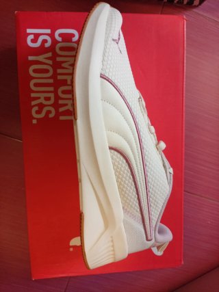 Botines Puma Beige y Rosa