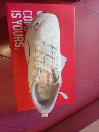 Botines Puma Beige y Rosa