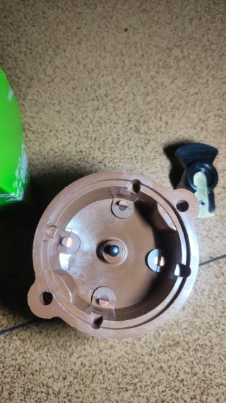 Tapa y rotor distribuidor Renault 5 GT Turbo