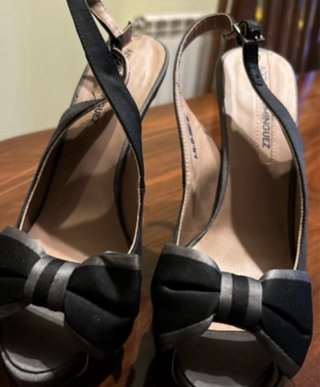 Sandalias Adolfo Dominguez Negras Talla 38