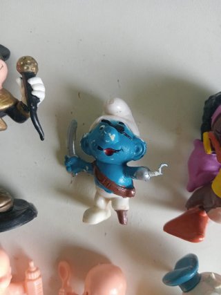 Lote de 6 figuras PVC