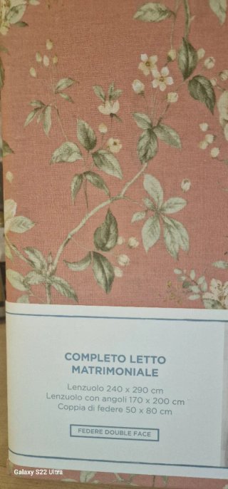 Completo Lenzuola Matrimoniale