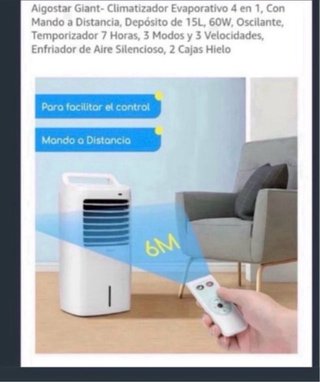 Climatizador Aigostar Blanco con Ruedas