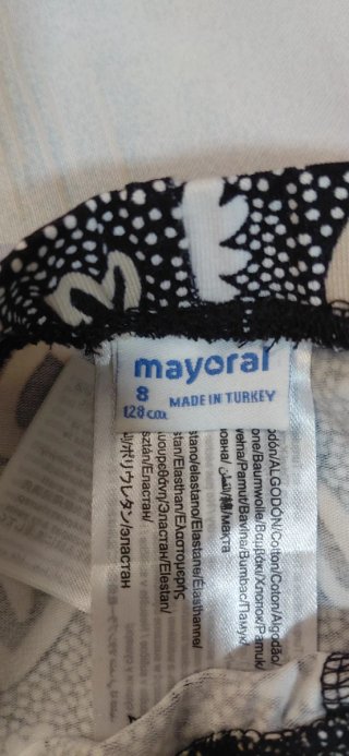 Conjunto Mayoral niña camiseta y pantalón Talla 8