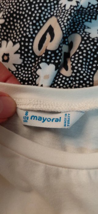 Conjunto Mayoral niña camiseta y pantalón Talla 8