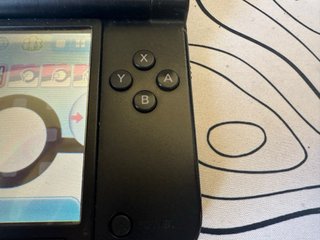 Nintendo 3DS XL Nero + Caricatore e SD da 32