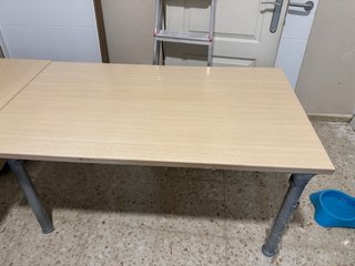 Pack 2 Mesas Oficina Madera y Metal