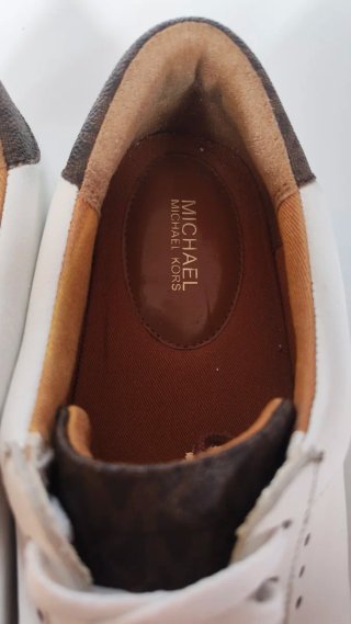 Deportivas Michael Kors Blancas y Marrones