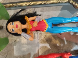 Pack 10 Figuras Superhéroes y Heroínas