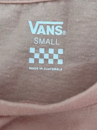 Vans - Camiseta salmón