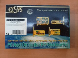 Tarjeta POST Code Exsys EX-9502 ISA