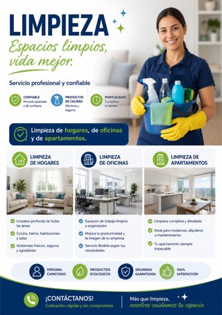 Limpieza de hogar y jardín !