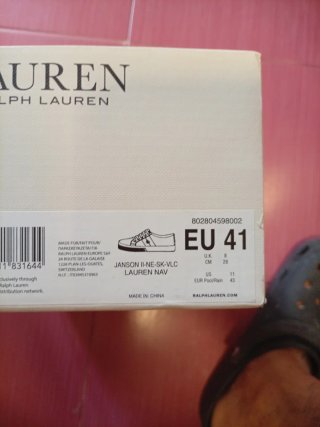 Zapatillas Ralph Lauren Azul Marino