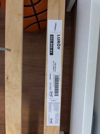 Cama infantil IKEA blanca ovejas