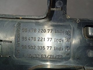 MOLDURA PEUGEOT 407 9647822077