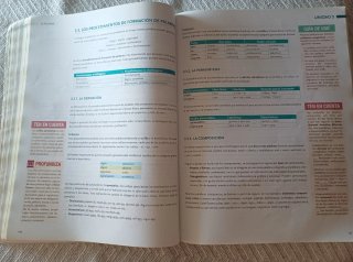 Lengua castellana y literatura, 1° BACH.