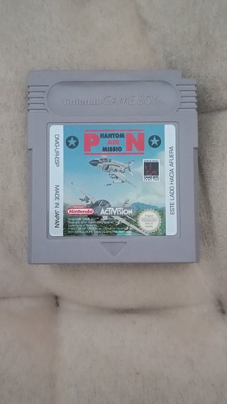 Cartuccia del gioco Phantom Air Mission per Game Boy - Versione PAL Spagna