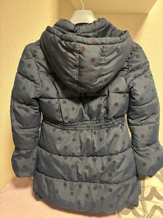 Chaqueta Freestyle azul marino lunares 11-12 años