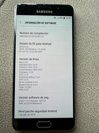 Samsung Galaxy A5 (2016) Nero