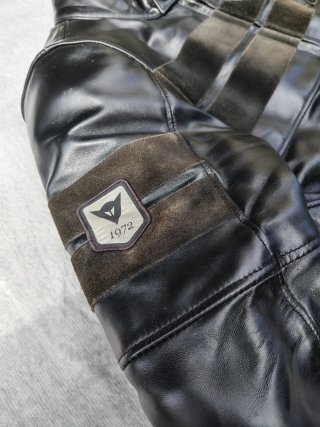 Chaqueta Dainese 1972 Cuero Negra