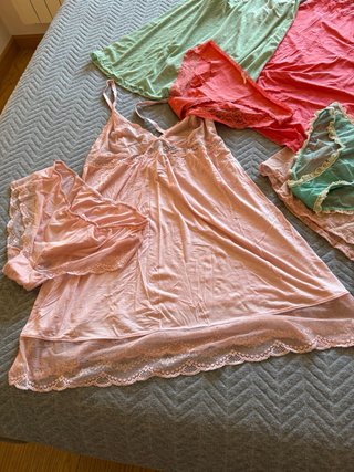 Lote camisones y braguitas