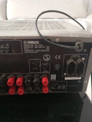 Receptor AV Yamaha RX-V557 Plata