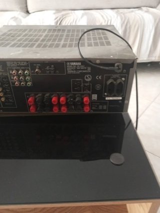 Receptor AV Yamaha RX-V557 Plata