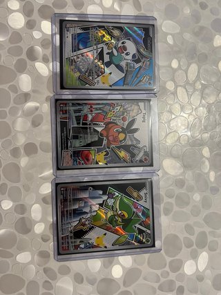 Lote 3 Pokémon Iniciales Teselia