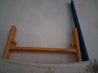 Cuerpo de andamio amarillo-Recoger en Toledo