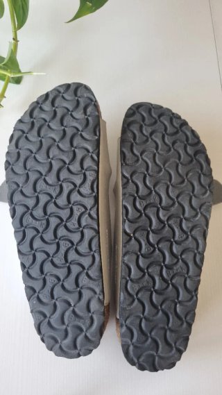 Sandalias Birkenstock Plata Talla 40