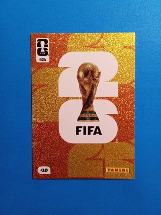 EMBLEMA COPA DEL MUNDO 624 FIFA WORLD CUP 26