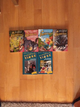 6 libros equipo tigre