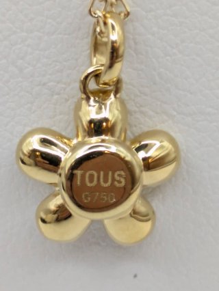 Colgante Tous Oro 18k Flor Perla