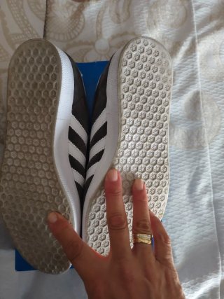 Zapatillas Adidas Gazelle Gris/Blanco