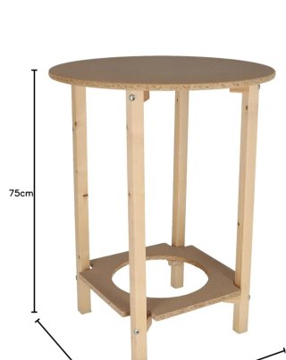 Mesa Camilla Redonda Madera