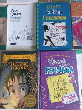 Libros infantiles y juvenils catalan/castellano