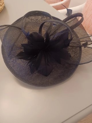 Tocado ceremonia negro El Corte Inglés