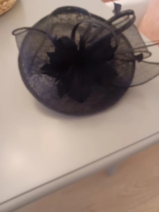Tocado ceremonia negro El Corte Inglés