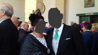 Tocado ceremonia negro El Corte Inglés