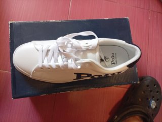 Zapatillas Polo Ralph Lauren Blancas y Azules
