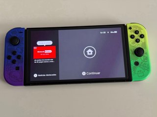 Nintendo Switch OLED Splatoon + 3 Juegos
