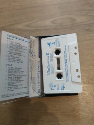 Casete El Rock Español de los 80