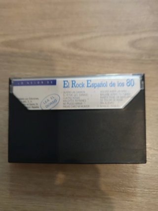 Casete El Rock Español de los 80