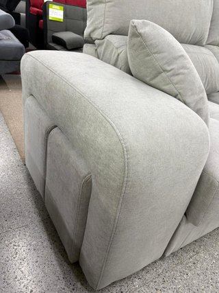 OFERTA Sofá Confortable Deslizante Gris Perla