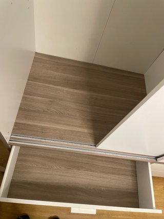 Armario Ikea Trysil Blanco y Gris