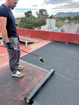 Servicios de impermeabilización y reformas
