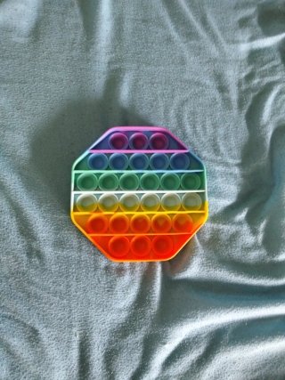 Juego sensorial pop it octogonal