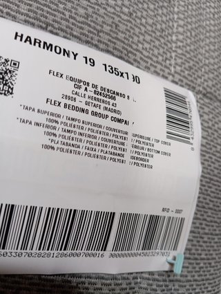 Colchón HR FLEX Harmony 19 135x190 cm
