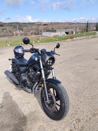 Honda Rebel 500 azul 12.750 km